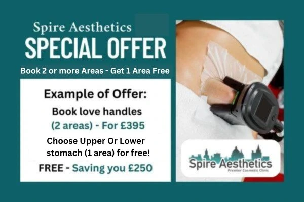 Fat Freezing Promotion Northampton from Spire Aesthetics - Book Today!