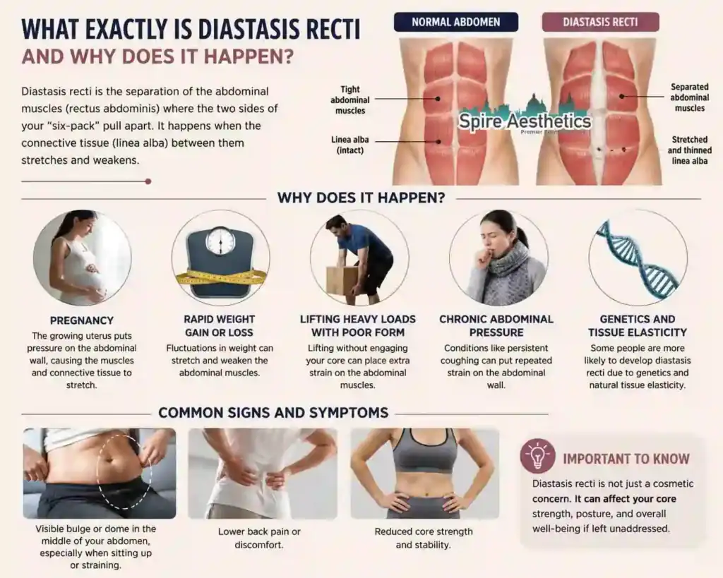 What Exactly Is Diastasis Recti and Why Does It Happen Northampton?