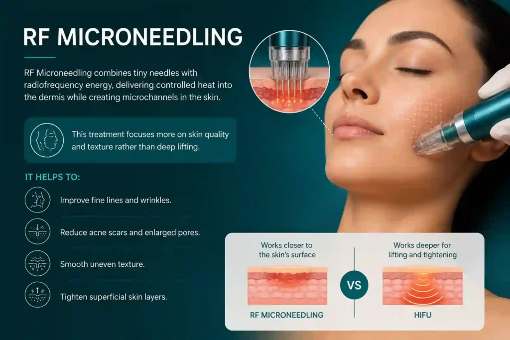 What Does RF Microneedling Do That HIFU Alone Cannot Northampton