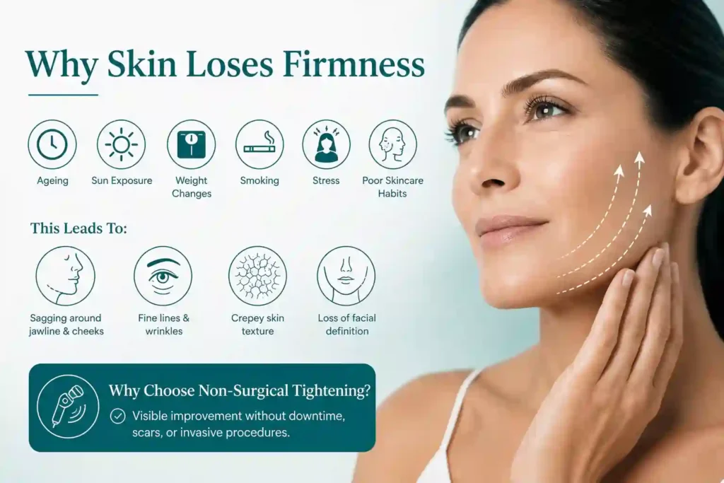 What Makes Skin Lose Firmness and Why Do People Seek Non-Surgical Tightening Northampton?